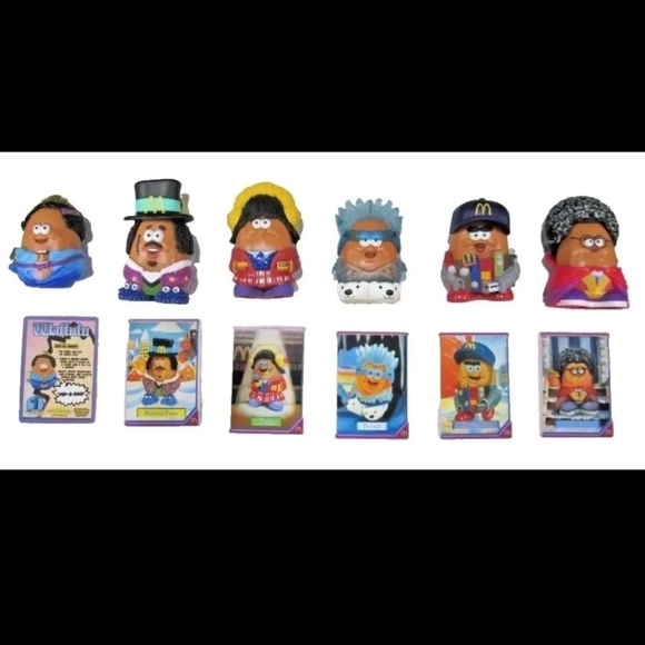 SEALED McDonalds 2023 The Artist Box  McNugget Buddies Complete set of 6 NIB - Picture 2 of 7